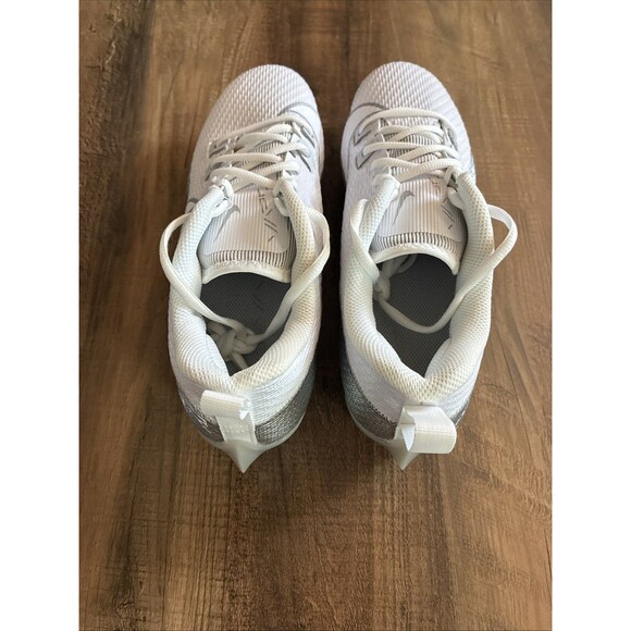 Nike Vapor Edge Speed 360 2 White Silver Football Cleats Men Size 10 DA5455-102 main image 3